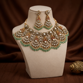 Grand Victorian Choker With Strawberry Beads - VN00160