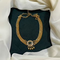 Thin Layer Antique Polish Necklace - NN00876