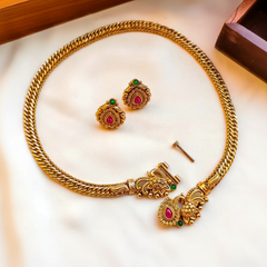 Antique Openable Nakshi Nanu Chain - NN00873