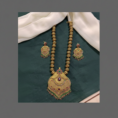 Antique Multicolor Haram In Nakshi - NH00322