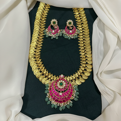 Kaasu Haram With Jadau Pendant - KH00363
