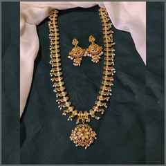 Antique Multi Colour Haram in Nakshi - NH00311