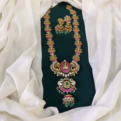 Victorian Jadau Lakshmi Haram - VH0039