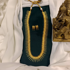 Kerala Style Traditional Haram in Gold Polish - NH00417
