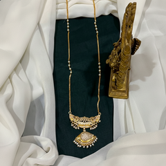 Panchaloham Long Haram With Shanku Pendant - NH0064