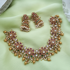Kempu Lotus Neckalce - NN0058