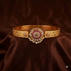 Mozointe Kundan Waist Belt - WB0016