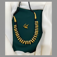 Traditional Black Dori in Nakshi Necklace - BD0017