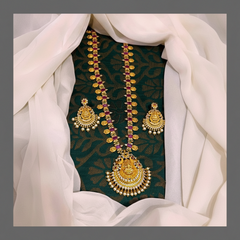Beautiful Lakshmi Haram In Nakshi - NH00228