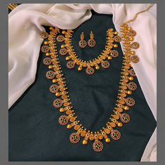 Bottu Mala Bridal Set in Nakshi - BR0044