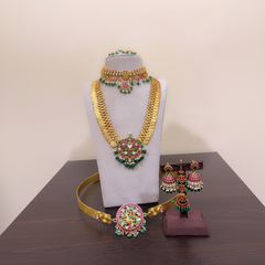 Bridal combo Jadau - BC0012 PRE BOOK 10 days