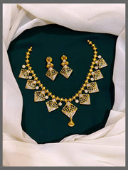 Beautiful Kite Design Nakshi Necklace - NN00236