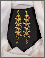 Multi Flower Matilu in Kundan - MT0056