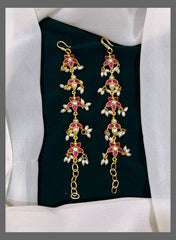 Star and Flower Matilu in Kundan - MT0061