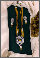 crystal pearl Haram with pendent - PB00172
