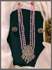 Pink Pear Haram with Victorian pendent - PB00179