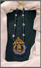 Beautiful Krishna Pendent with Pearl Haram - PB00204