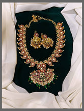 Beautiful Mango Necklace in Nakshi - NN00238