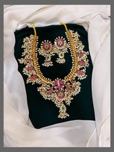 Grand Gold Polish Guttipusalu with Earrings - KH00143