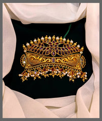 Beautiful Double Peacock Hair Accessories - HA0046