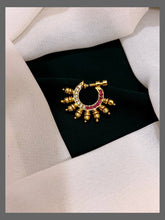 Beautiful Stone Nose Ring in Kundan - NR0027