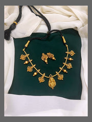 Small Lakshmi Pendent in Nakshi Nacklace - NN00176