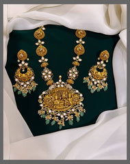 God pendent in Kundan Necklace - KN00281