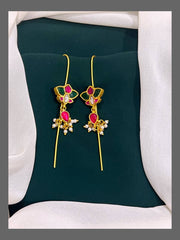 Multi color Bugadi in Kundan - BU0056