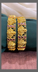 Lakshmi Ruby Bangle - BG00111