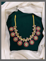 Bottu Mala Necklace in Kundan - KN00300