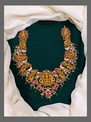Elegant Beautiful Antique Necklace in Kundan - KH00213