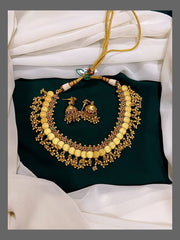 Kashu mala In Multi Color Necklace in Nakshi - NN00199