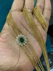 Side Pendent Chandra Haram - NH0041