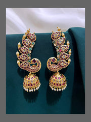 Very beautiful Elegant Mango Earcuffs in Nakshi - NE00218