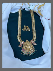 Kashu Malla with Lakshmi Pendent and Side Mango Pendent - NH00224