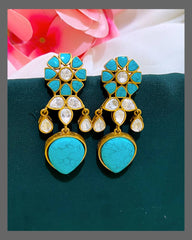 Beautiful Flower Earring in Victorian - VE0037