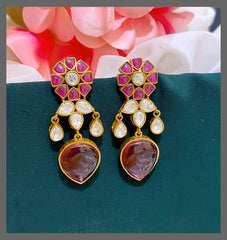 Beautiful Flower Earring in Victorian - VE0037