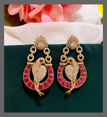 Beautiful Hanging Bird Earring in Victorian - VE0049