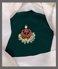 Chand bali pendent in Nakshi - NP0019