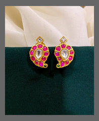 Mango Stud in Kundan - KE00307