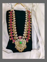 Polki Trible Layer Kundan Haram - KH00231