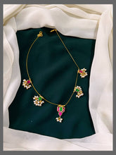 Invisible Lotus Choker in Kundan - KN00330