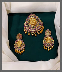 Multi Lakshmi pendent in Nakshi - NP003