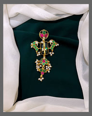 Beautiful Kundan Pendent - KP00136