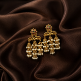 Nakshi 3 step earrings - NE00652