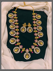 Beautiful Kundan Lakshmi Haram - KH00267