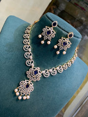 Blue Daimond Necklace - DN002