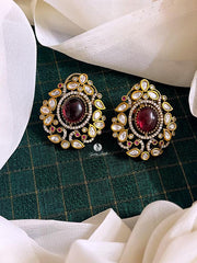 Red Vicoria Earrings - VE0012