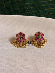 Elegant Kempu Earrings - NE0017