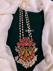 Krishna Pendant Kundan Haram - KH0048